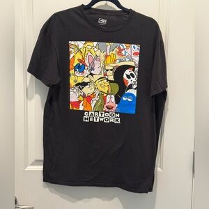 Cartoon Network Black and White Logo Tee